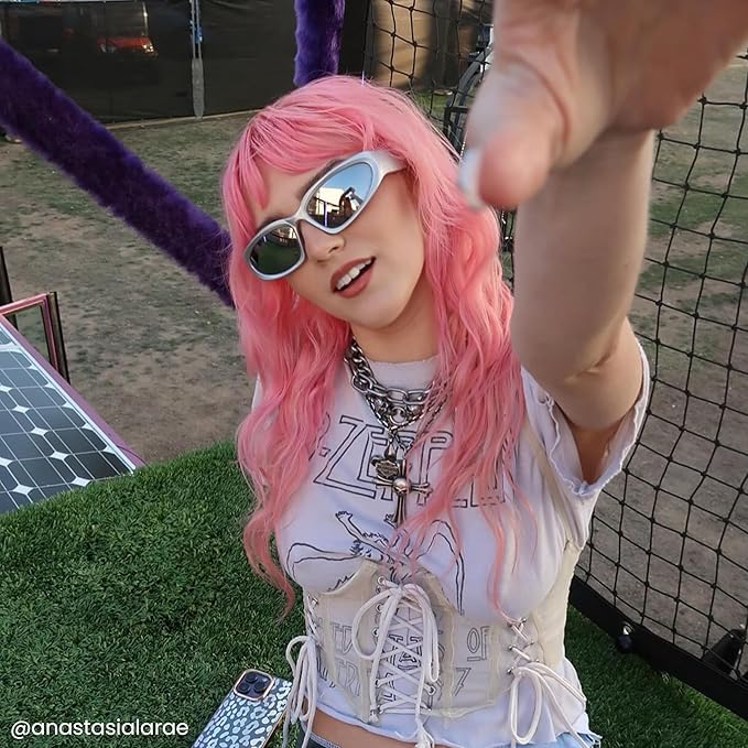 Arctic Fox Semi-Permanent Hair Dye, Vegan & Cruelty-Free, Pastel Pink Frosé, Conditioning, Ammonia-Free, Peroxide-Free, Long Lasting Color, For All Hair Types, 8 Fl Oz (Pack of 2)