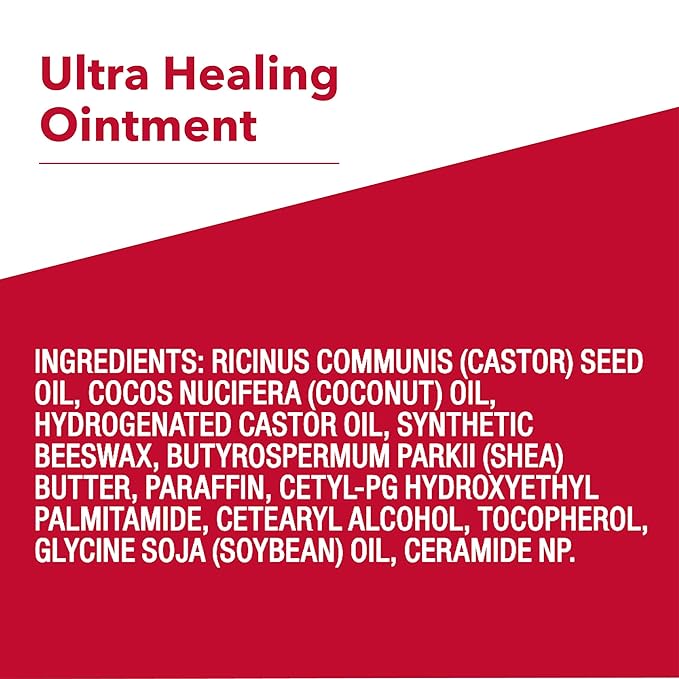 Curel Ultra Healing Ointment, Healing Ointment with Touch Free Applicator, Body and Face Moisturizer for Women and Men, 4 Oz
