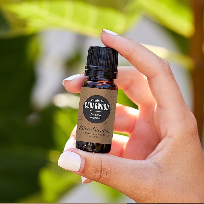 Edens Garden Cedarwood- Virginian Essential Oil- 100% Pure Premium Grade, Undiluted, Natural, Therapeutic, Aromatherapy, The Best for Diffuser, Skin, Hair, Humidifiers 30 ml (1 fl oz)