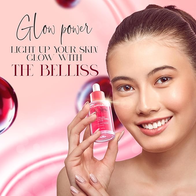 Belliss Niacinamide 10% and Tranexamic Acid Serum 4% – TXA + NIA Glow Serum – Hydrating Formula for Uneven Skin Tone, Texture – Toning Korean Skincare for Glass Skin, Spots 30ml / 1.01 fl.oz