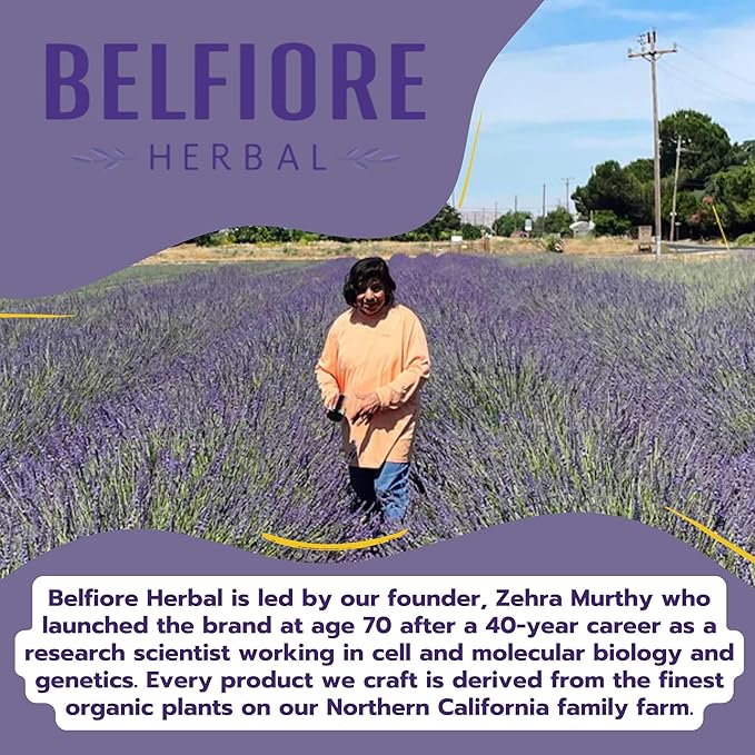 100% Natural Lavender Body Lotion | Organic Plant Extracts | Calming, Hydrating & Moisturizing | Vegan, Non-GMO | Made in The USA | 4 oz