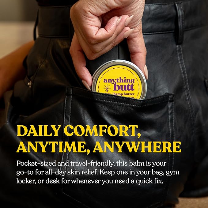 All-Natural Hemorrhoid Cream, Herbal Balm, Soothes Itching & Discomfort - Itch Hemorrhoid Soother Moisturizes for Itching, Rashes, Dryness, and Chafing