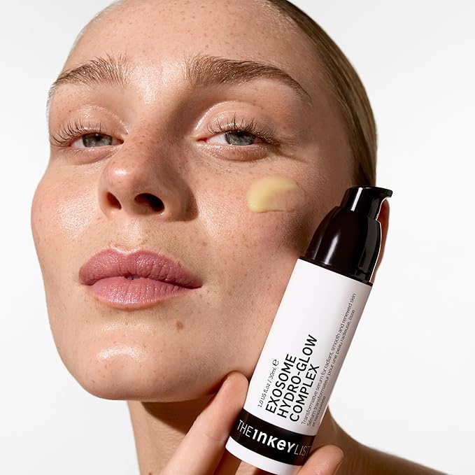 The INKEY List Exosome Hydro-Glow Complex, Boosts Collagen Production, Rejuvanating Skincare, Advanced Hydration, Suitable For All Skin Types