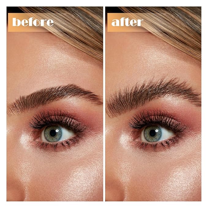 Boobeen Brow Wax Clear, Waterproof Eyebrow Wax Styling Pencil, Shaping with Slanted Tip Application, Long-Lasting Hold