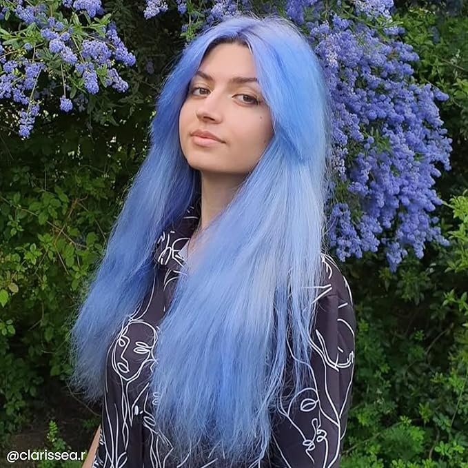 ARCTIC FOX Vegan and Cruelty-Free Semi-Permanent Hair Color Dye (4 Fl Oz, PERIWINKLE)