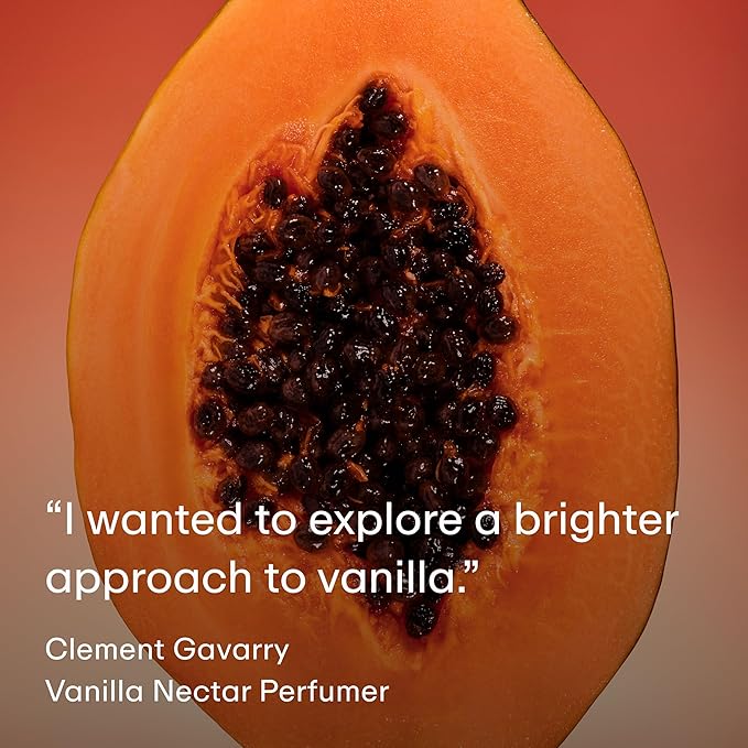 PHLUR Vanilla Nectar Body Mist - Hair & Body Fragrance Mist - Whipped Vanilla Body Spray with Papaya Nectar, Peach Blossom, Coconut Orchid, Apricot & Honeyed Amber (8 fl oz)