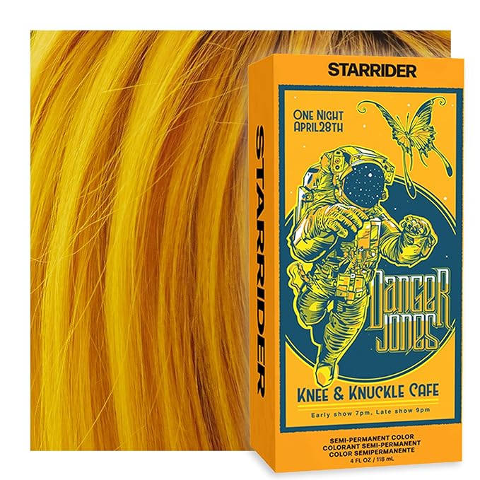 Danger Jones Semi-Permanent Hair Color (Starrider - Yellow)