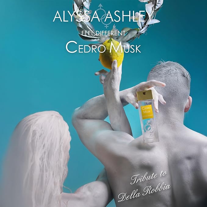 Alyssa Ashley Cedro Musk - Perfume for Women and Cologne for Men with Sparking Notes of Cedar - Long Lasting Mens Cologne - 3.4 oz EDP Spray