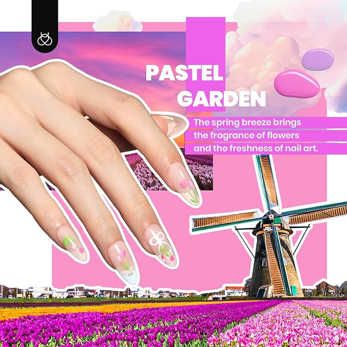 Beetles Winter Gel Polish Kit - 36 Colors Nail Kit Pink Purple Cat Eye Polish Set With 4pcs Base and Glossy Matte Glitter Top Coat Travel Diary Soak off Uv Gel Manicure Gift for Women