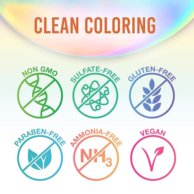 Punky Flame Semi Permanent Hair Color - Vegan & Cruelty-Free Conditioning Hair Dye, Lasts Up to 35 Washes, 3.5 fl oz