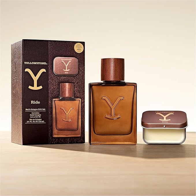 Tru Fragrance Beauty Yellowstone Ride Men's Cologne Gift Set