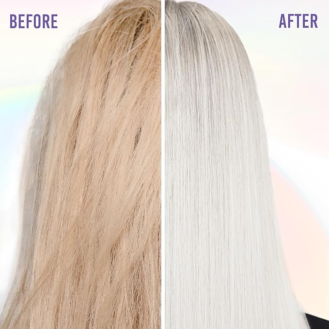 Punky Platinum Blonde Toner Semi Permanent Hair Color - Vegan, Cruelty-Free Conditioning Hair Dye, Lasts Up to 35 Washes, 3.5 fl oz