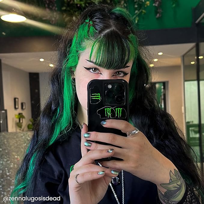 Arctic Fox Semi-Permanent Hair Dye, Vegan & Cruelty-Free, Conditioning, Ammonia-Free, Vibrant Phantom Green, Long Lasting Color, For All Hair Types, 8 Fl Oz (Pack of 2)