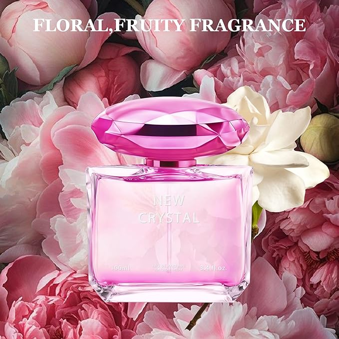 META-BOSEM Perfume for Women Set (100ml x 4PCS Variety Pack), NewCrys, LoveRoma, LVBella, PariselixiR, Long Lasting Perfume for Women All Day Use