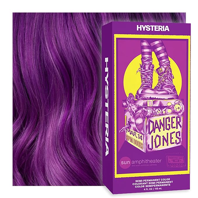 Danger Jones Semi-Permanent Hair Color (Hysteria - Berry)