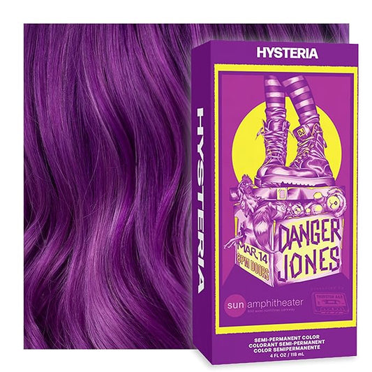 Danger Jones Semi-Permanent Hair Color (Hysteria - Berry)
