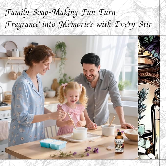 HIQILI California Citrus Fragrance Oil for Home Diffuser, Inspired by Alr-Cologne Cl.Calif, Making Candle, Soap & Air Freshener Spray, Fresh Hotel Scents - 5.07 Fl Oz