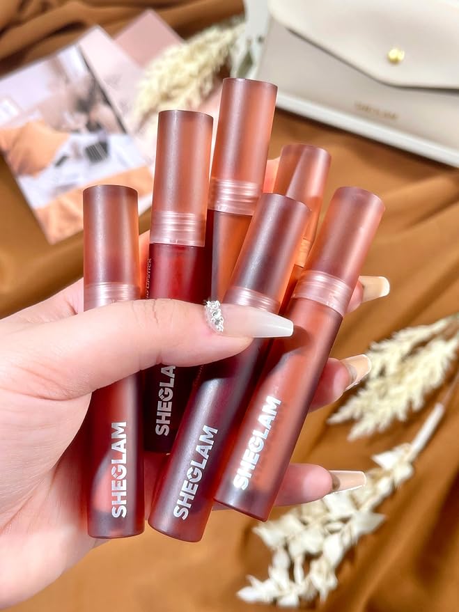 SHEGLAM Soft Haze Lip Blur Waterproof Liquid Lipstick Matte Transfer-Proof Lip Tint Lasting Super Stay Lip Stain-Just Smooches