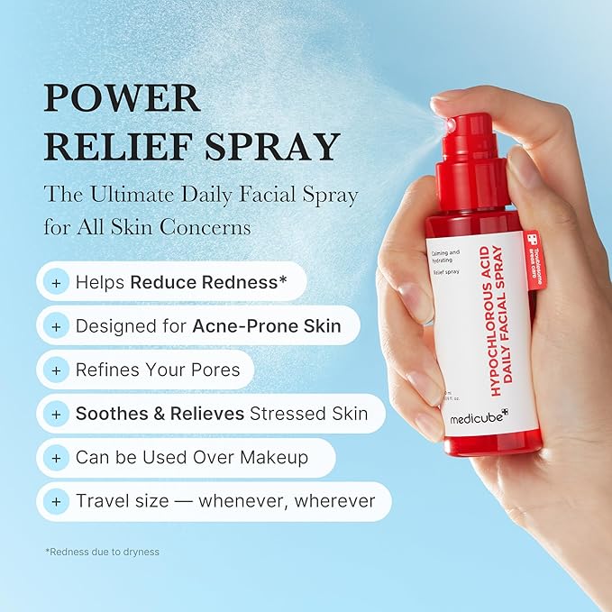 medicube Sun Care On-The-Go Duo: Collagen Glow Sunscreen and Mini Power Soothing Spray for Daily Sun Care and Hydration | Travel Essentials, Giftable Skincare Set