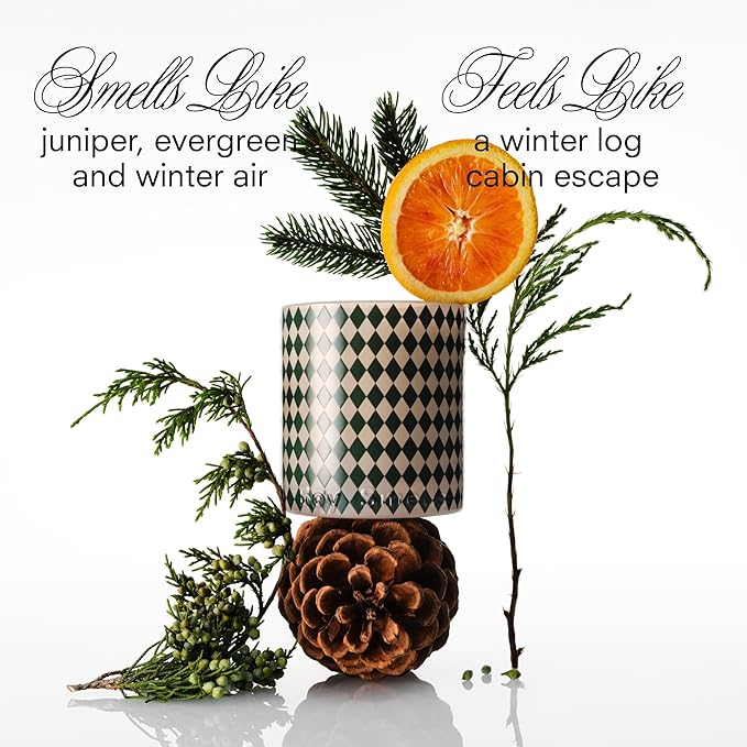 Boy Smells XXMAS Tree Candle – Holiday Soy Candle with Juniper, Evergreen & Winter Air – Fresh Pine Scented Candle for Home Décor & Christmas Gifting – 8.5oz