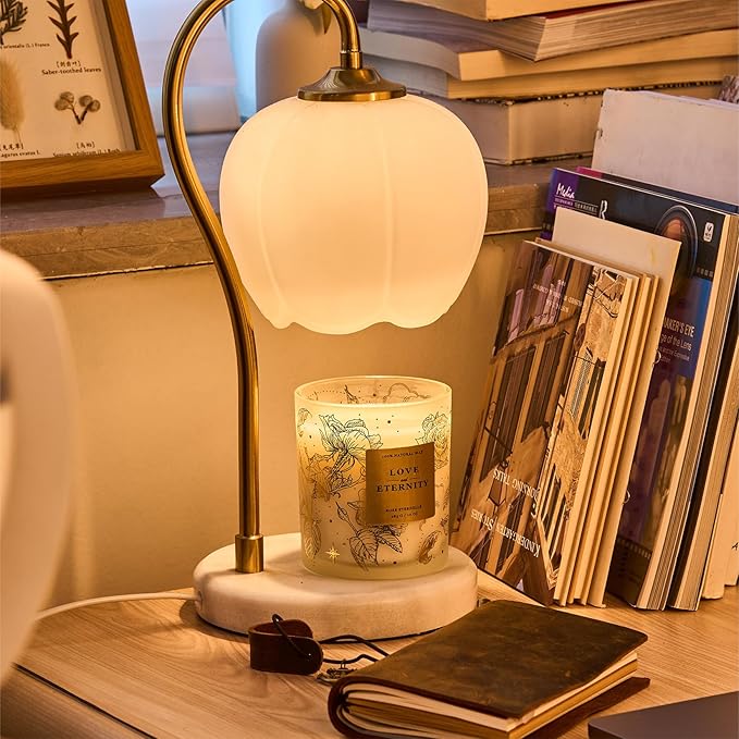 M&SENSE Holiday Scented Candle Gift for Women and Men - Rose Scent, 10 oz Soy Wax, Birthday, Holiday,Christmas,New Year Gift