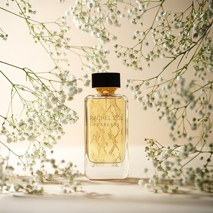 Rachel Zoe Fearless Eau De Parfum Spray - Gourmand Fragrance Body Spray for Women - Vanilla And Tuberose Musk - Designer Womens Perfume - 3.4 oz