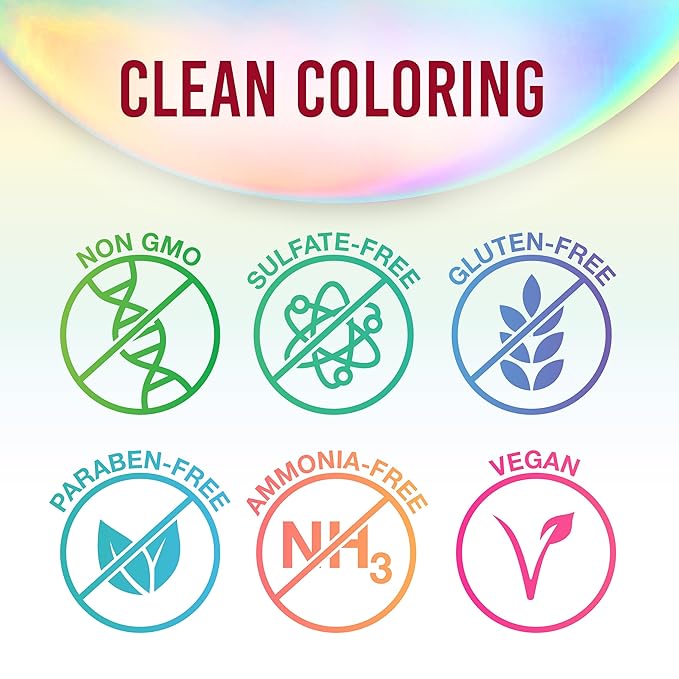 Punky Red Wine Semi Permanent Hair Color - Vegan & Cruelty-Free Conditioning Hair Dye, Lasts Up to 35 Washes, 3.5 fl oz