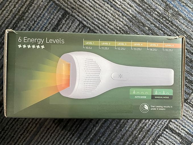 IPL Laser Hair Removal, Painless Hair Remover for Women & Men, Ideal for Armpits, Legs, Face & Bikini, At-Home Long-Lasting Hair Reduction