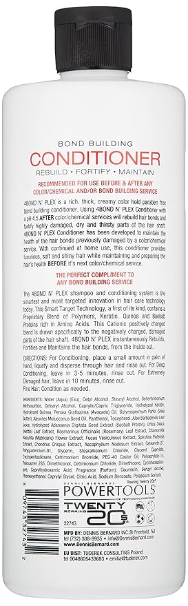 POWERTOOLS 4BOND Bond Building Conditioner | Restore Damaged Hair | Contains Advanced Polymers, Keratin, Baobab & Quinoa Proteins (26 Fl Oz)