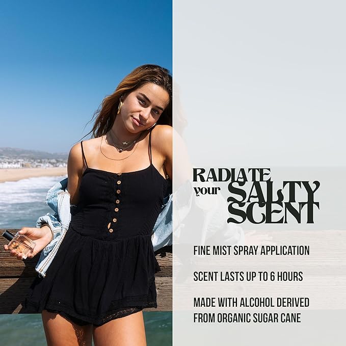 PIRETTE Eau de Parfum Spray for Women, Beach-Inspired, Long Lasting Womens Perfume with Notes of Fresh Green Coconut, Surf Wax & Sunscreen, Daily Women's Fragrances, 1.7 fl oz