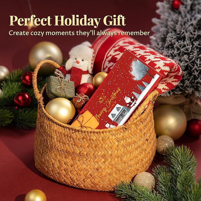 Christmas Essential Oil Set, Essential Oils for Diffusers for Home, Fragrance Oil Gift Set | Gingerbread, Candy, Christmas Tree, Spice, Cranberry, Apple Cider | Aromatherapy, Candle & Soap Making