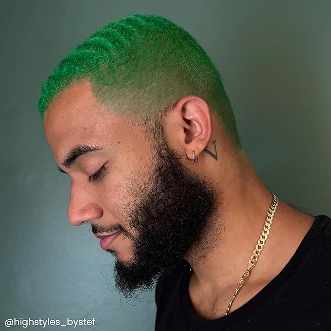 Arctic Fox Semi-Permanent Hair Dye, Vegan & Cruelty-Free, Ammonia-Free, Conditioning, Vibrant Green Color, Iris Green, For All Hair Types, 4 fl oz (Pack of 2)