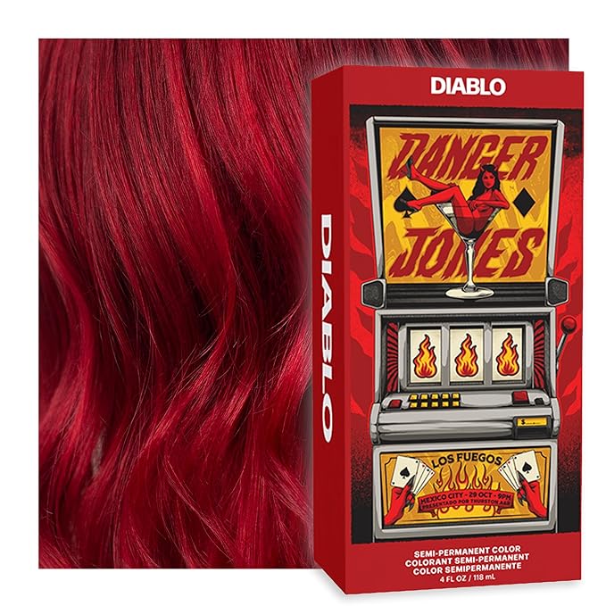 Danger Jones Semi-Permanent Hair Color (Diablo - Red)