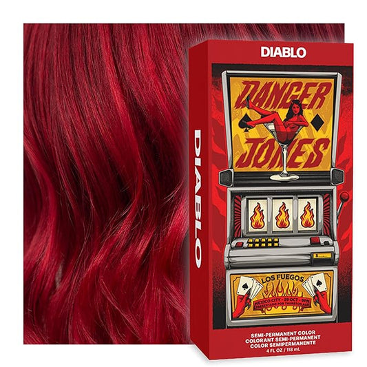 Danger Jones Semi-Permanent Hair Color (Diablo - Red)