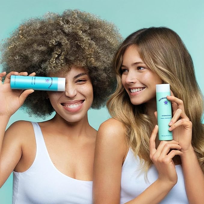 Nu Skin HydraClean Creamy Cleansing Lotion - Gentle Cleanser for Clean, Soft, and Hydrated Skin | Moisturized, Vibrant and Healthy Skin | Eco-Friendly Packaging, Morning and Night Cleanser(150 ml)