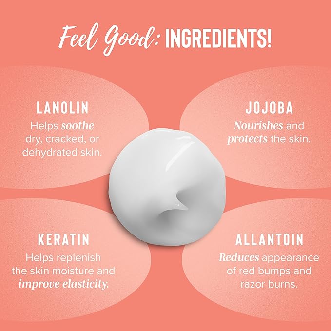 Coochy Shave Cream - Moisturizing Shave Lotion - Gentle Intimate Shaving Cream - For Bikini Area, Underarms, Legs & More - Rash-Free, Hydrating Formula - Sweet Nectar, 12.5 oz