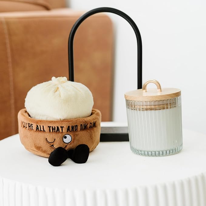 Punchkins Dim Sum Plushie - You're All That and Dim Sum Punny Food Plush, Gift for Food Lovers, Plush Toy for Gifting