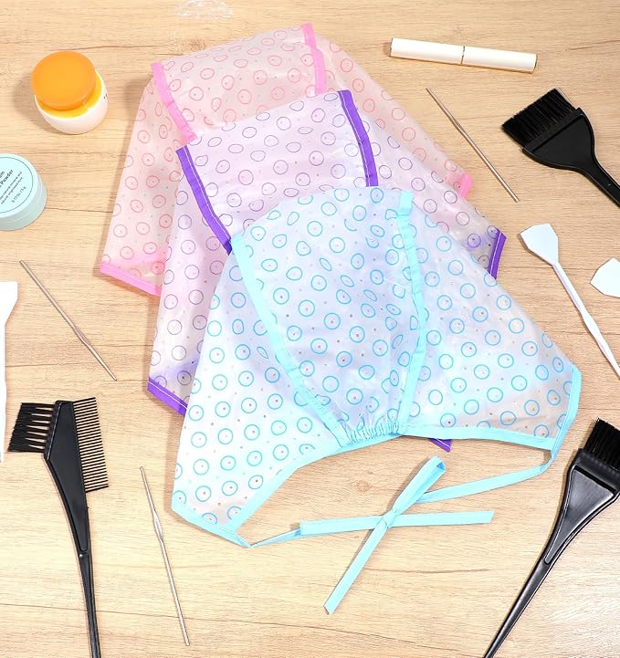 Bleach Cap, 12Pcs Highlight Cap Kit, Precise Partitioning Preset Hollow Holes Leak-proof Isolation to Improve the Efficiency and Effect of Highlighting for Highlights