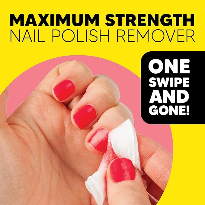 Onyx Professional 100% Pure Acetone Nail Polish Remover Kit with 7 inch Nail File, 16 fl oz - Made in USA, Maximum-Strength Gel Polish Remover, Artificial & Glitter Nail Polish
