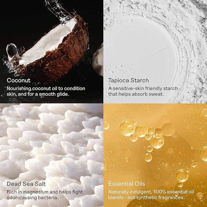 Each & Every All Natural Deodorant for Women & Men - Sensitive Skin, Plant-Based, Baking Soda & Aluminum-Free Deodorant - Long Lasting 24 Hr Odor Control - Multiple Scents (3 Pack, 2.5oz)