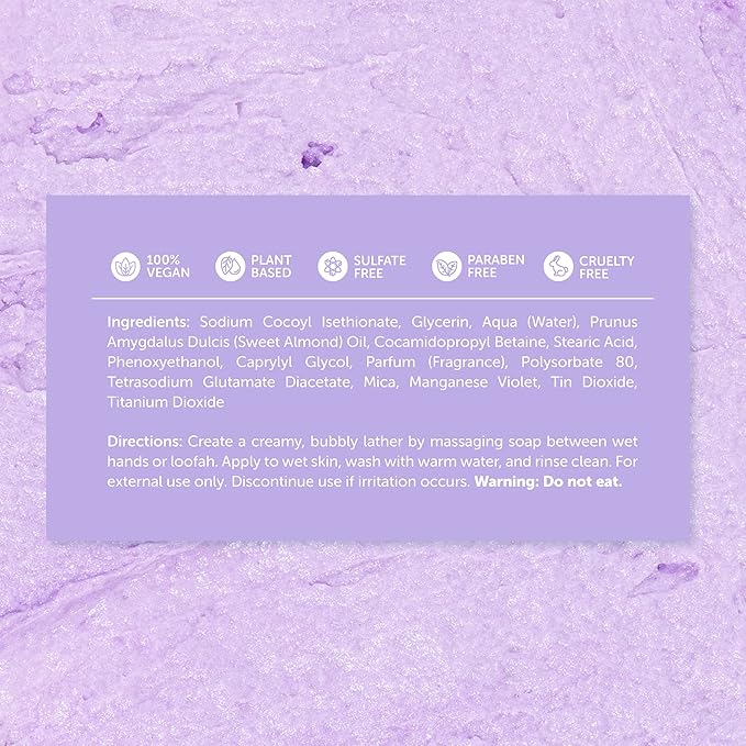 Nectar Life Whipped Soap and Shave Butter, 5 oz (Lavender)