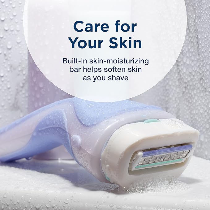 Schick Intuition Refill, Pure Nourishment Razors for Women | Intuition Razor Blades Refill with Organic Cocoa Butter, 8 Count Razor Refills