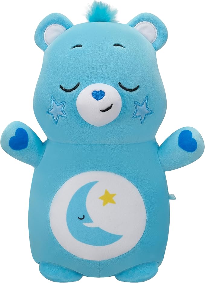 Squishmallows Original Care Bears 10in Bedtime Bear HugMees – Ultrasoft Official Jazwares Plush (Medium-Sized)