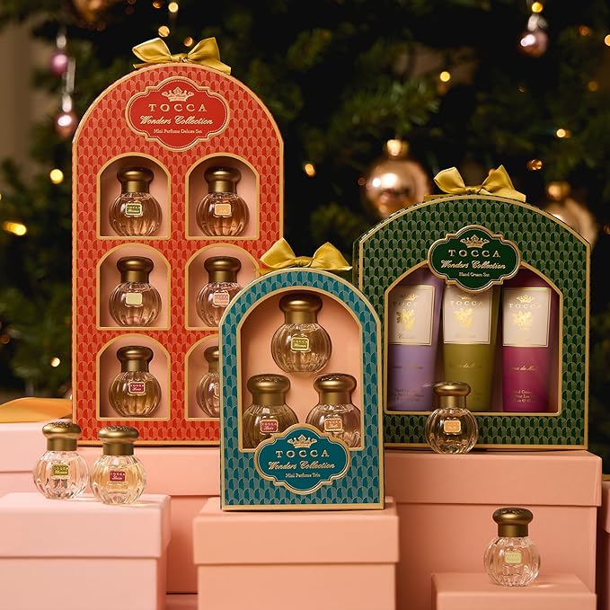 Tocca Wonders Collection Mini Perfume Gift Set ($45 Value) - Trio Includes Florence, Lucia and Laila, 5 ml Each Perfume Dabbers