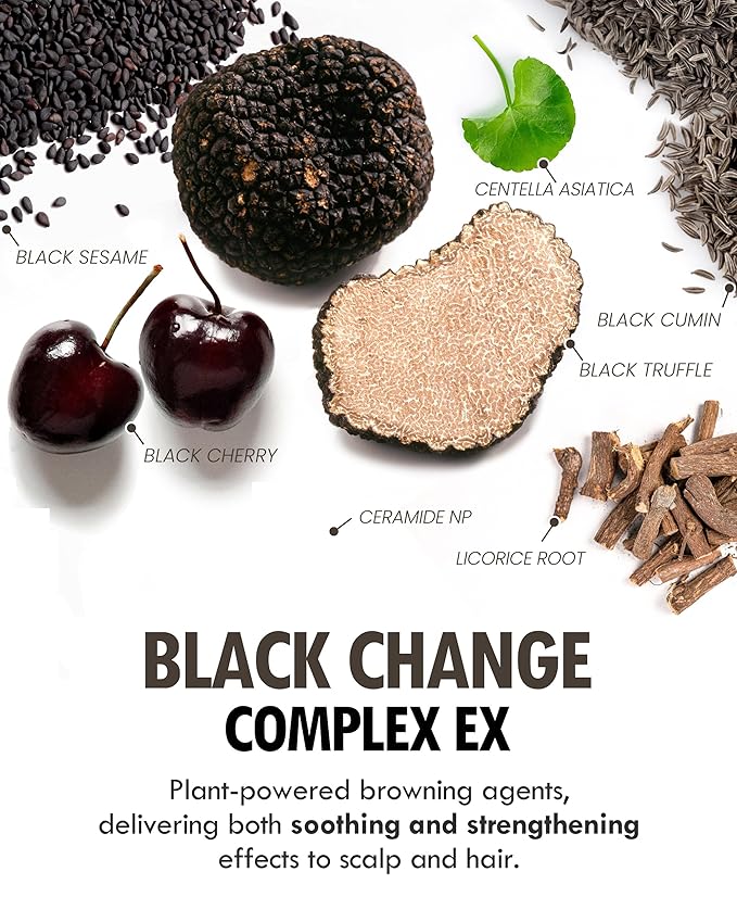 MODA MODA Zero Gray Black Hair Shampoo (10.58 Oz) | Natural Darkening Color for Hair & Scalp | Age-Defying, Volumizing Formula that Reduces Hair Breakage