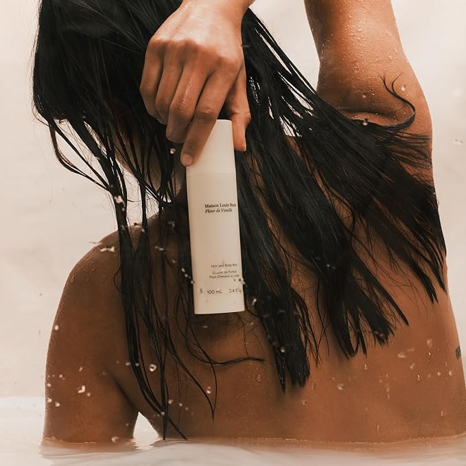 Maison Louis Marie - Fleur de Vanille Hair and Body Mist | Alcohol-Free, Hair Safe | Luxury Clean Beauty + Non-Toxic Fragrance (100mL | 3.4 fl oz)