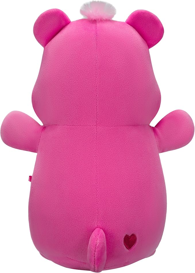 Squishmallows Original "Care Bears" 10in Cheer Bear HugMees – Ultrasoft Official Jazwares Plush (Medium-Sized)