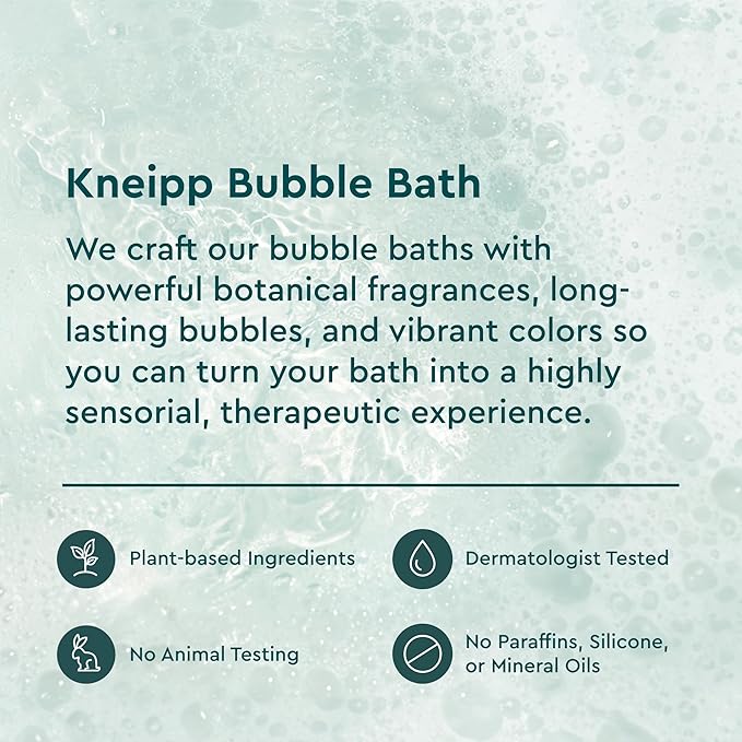 Kneipp Dream Time Lavender & Vanilla Aromatherapy Bubble Bath - Good for Unwinding Before Bed - Vegan - Sulfate Free - 13.5 fl oz - Up to Eight Baths
