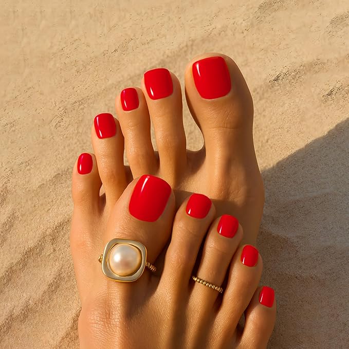 MAYCHAO 15ML Neon Red Gel Nail Polish 1Pc Bright Red Gel Polish Soak Off UV LED Nail Polish Nail Art Starter Manicure Salon DIY at Home, 0.5 OZ