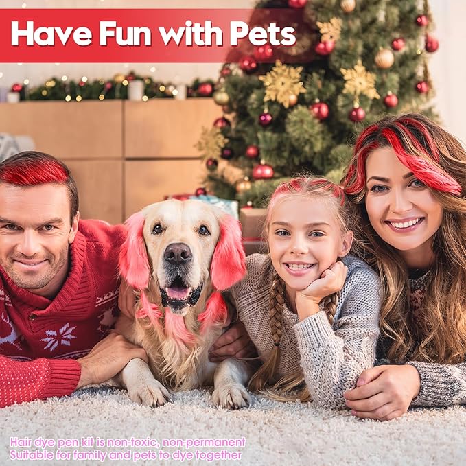 Red Hair Color Wax - Temporary & Washable Hair Styling Mud Gel for Men, Women, Kids,For Halloween, Cosplay, Party, Crazy Hair Day & Children's Day